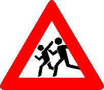 Знак с двумя человечками. Знак бегущие дети. Знак «осторожно дети». Треугольный знак с двумя человечками. Знак бегущие дети в треугольнике