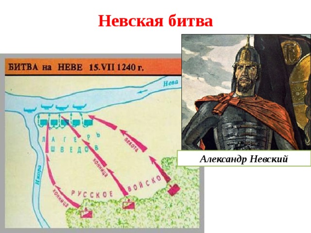 Невская битва Александр Невский