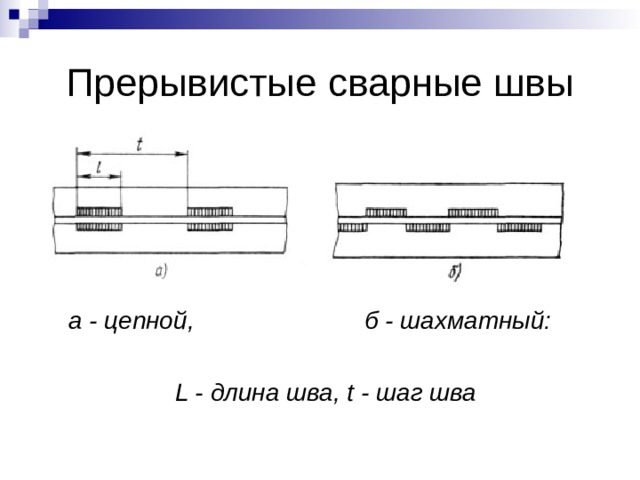 Если на чертеже имеется ряд одинаковых швов то